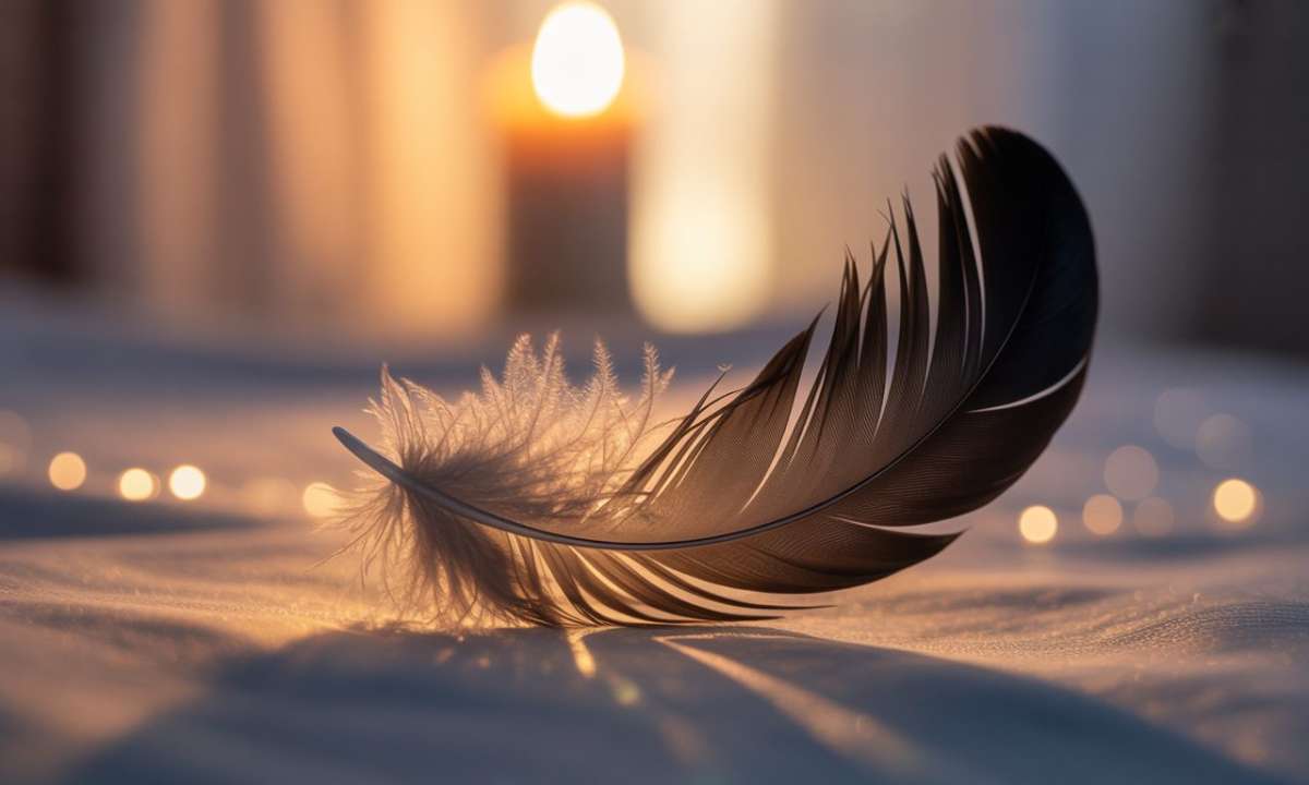 découvrez la signification spirituelle de la plume noire et son message en amour, un symbole puissant de protection, de transformation et de guidance dans votre vie affective.