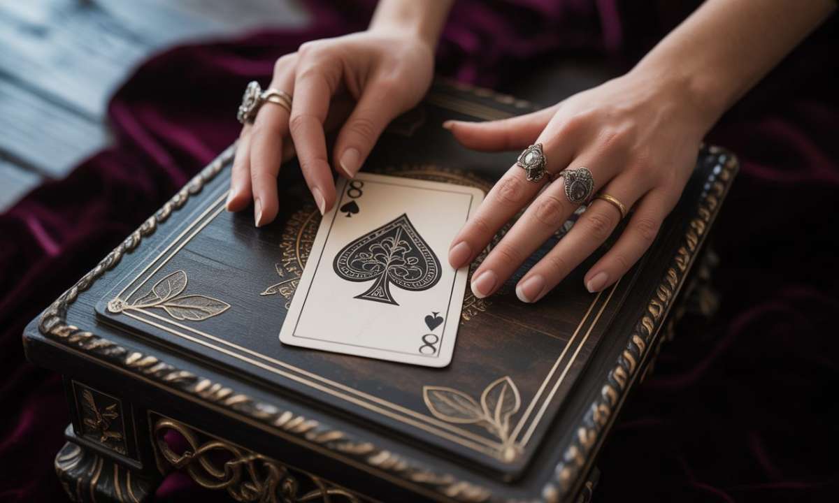 découvrez la signification spirituelle profonde de la carte 8 de pique et les avertissements cachés qu'elle révèle pour mieux comprendre ses messages mystérieux.