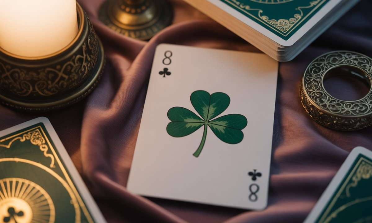 découvrez la signification et le message spirituel de la carte 8 de trèfle, symbole de chance, d'opportunités et de transformations positives dans votre vie.