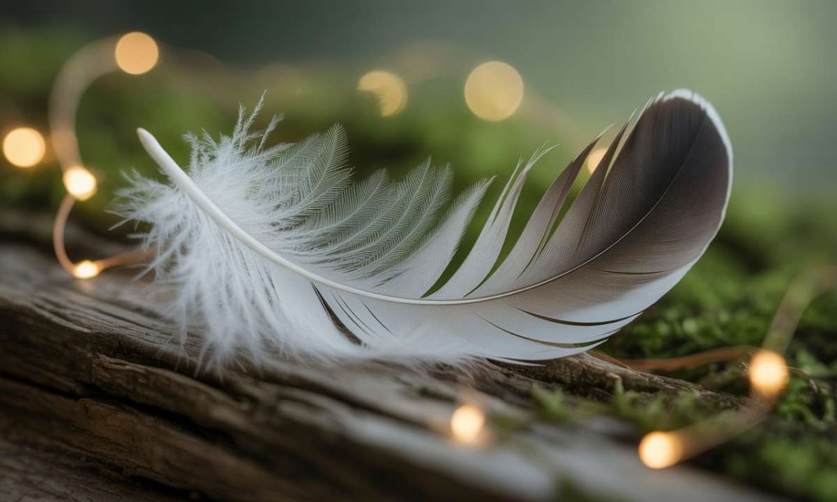 découvrez la signification détaillée de la plume blanche et grise dans le contexte amoureux, et comprenez les messages subtils qu'elle transmet pour votre vie sentimentale.