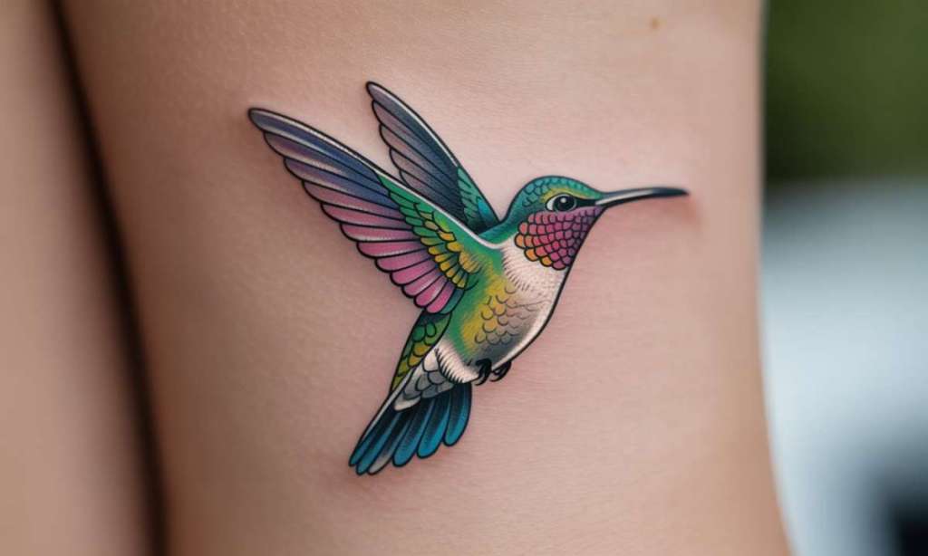 découvrez la signification positive du tatouage colibri, un symbole de légèreté, de liberté et d'espoir, idéal pour exprimer votre personnalité unique.