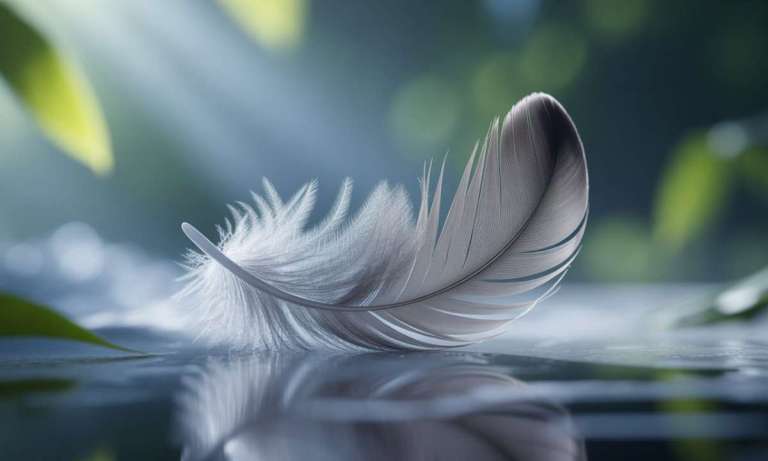 découvrez la signification spirituelle et symbolique de la plume grise, un symbole de sagesse, de paix intérieure et de protection dans de nombreuses traditions.
