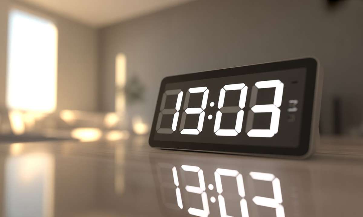 découvrez la signification mystérieuse de l'heure miroir 13h03 et le message qu'elle pourrait vous transmettre.