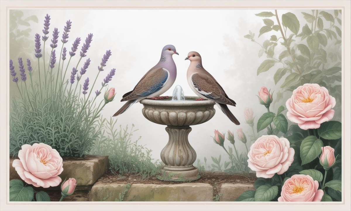 découvrez la signification spirituelle et symbolique de la tourterelle, un oiseau porteur de paix, d'amour et de connexion spirituelle.