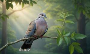 découvrez la signification spirituelle et symbolique de la tourterelle, un oiseau porteur de paix, d'amour et de connexion divine.